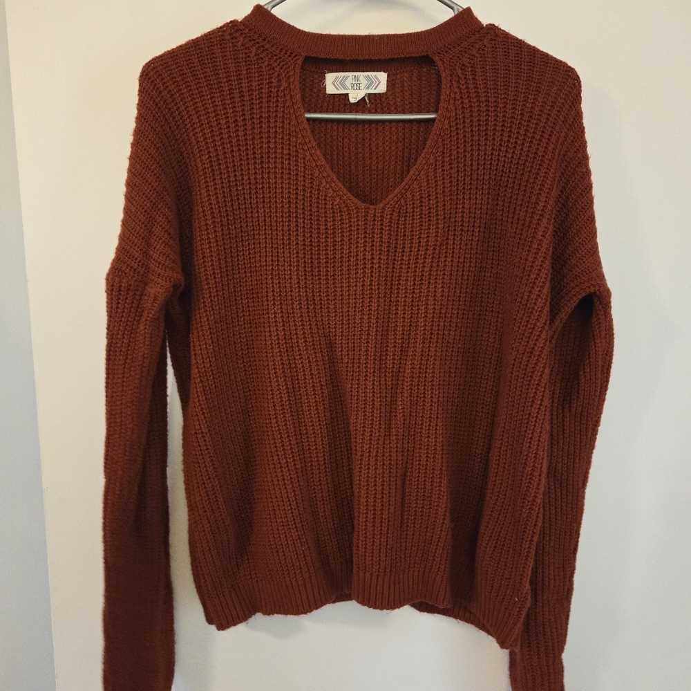 Women's Rust Sweater